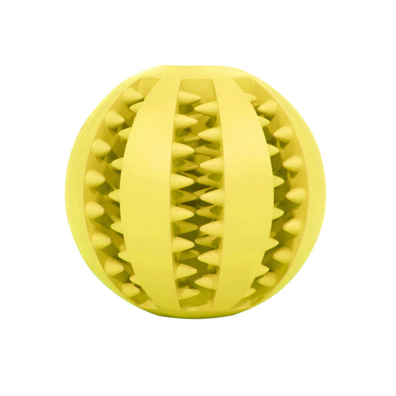 Silicone Pet Dog Toy Ball Interactive Bite-Resistant Chew Toy for Small Dogs Tooth Cleaning Elasticity Ball Pet Products 5/6/7Cm