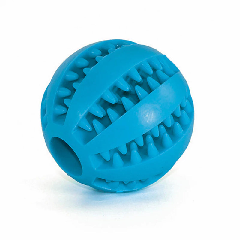 Silicone Pet Dog Toy Ball Interactive Bite-Resistant Chew Toy for Small Dogs Tooth Cleaning Elasticity Ball Pet Products 5/6/7Cm
