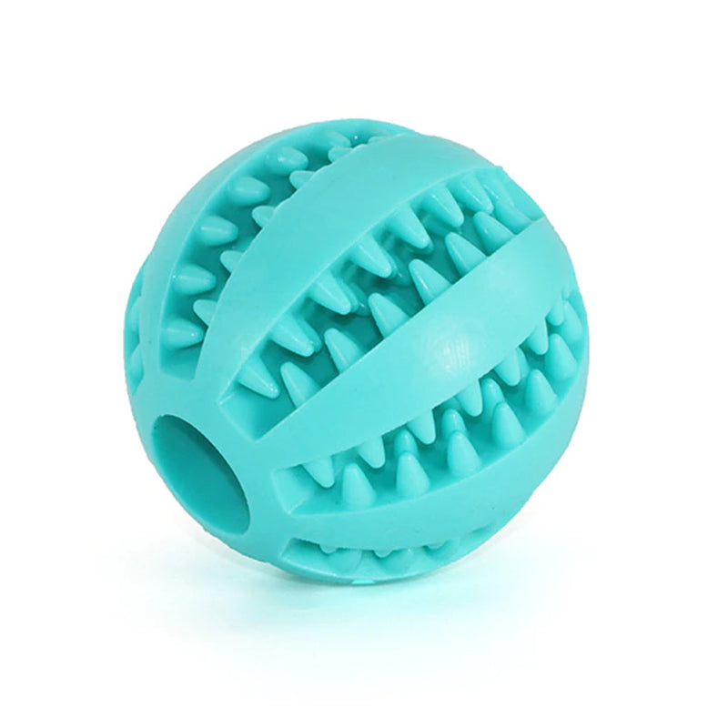 Silicone Pet Dog Toy Ball Interactive Bite-Resistant Chew Toy for Small Dogs Tooth Cleaning Elasticity Ball Pet Products 5/6/7Cm